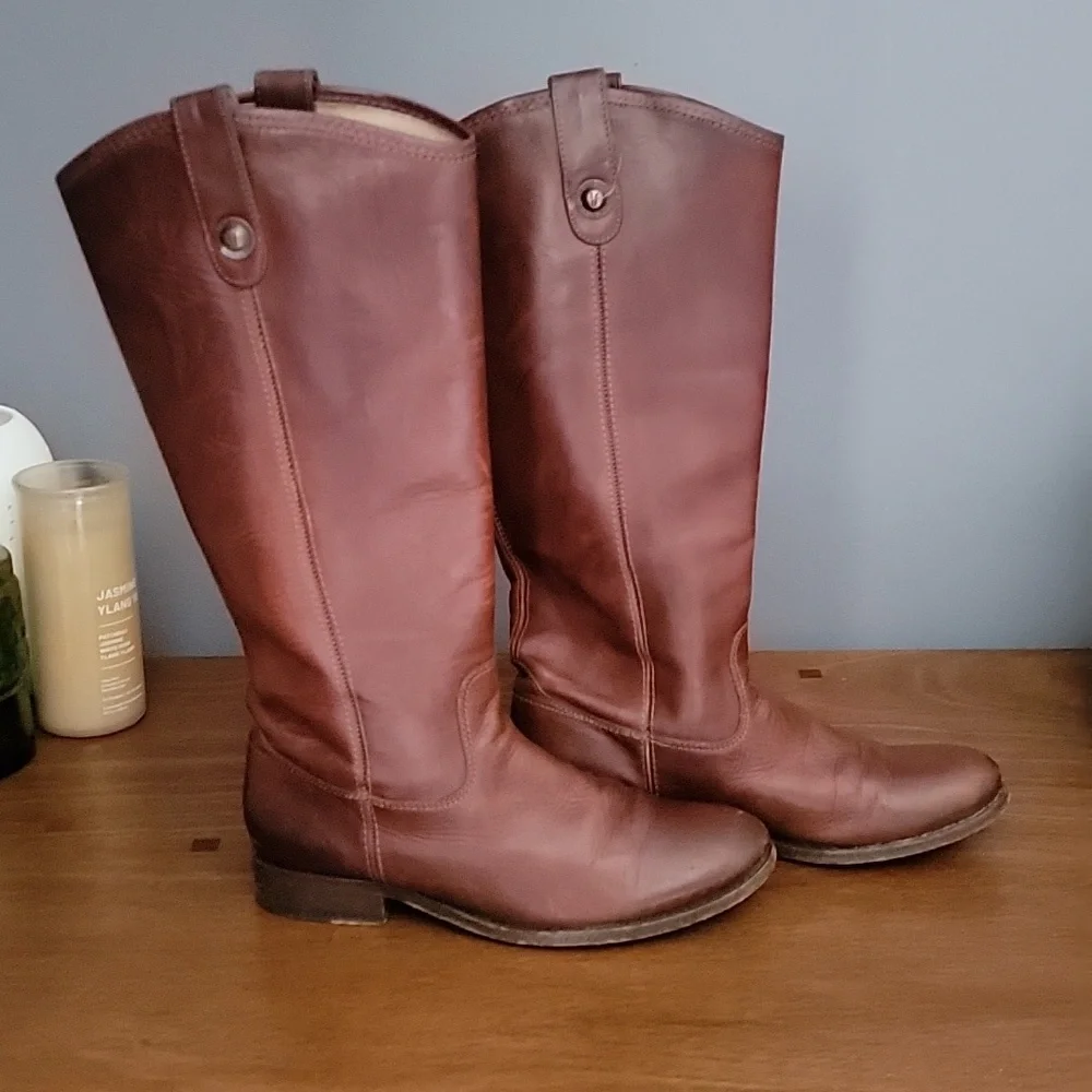 Frye Melissa Button Boots - Picture 2 of 11